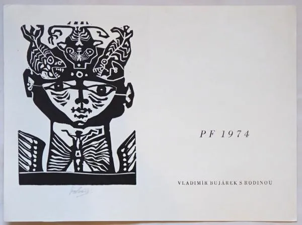 Josef Liesler – PF 1974 V. Bujárek s rodinou - 3