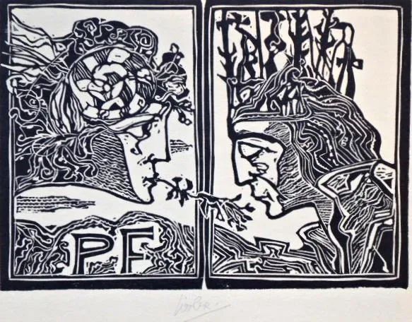 Josef Liesler - PF 1976 V. Bujárek s rodinou