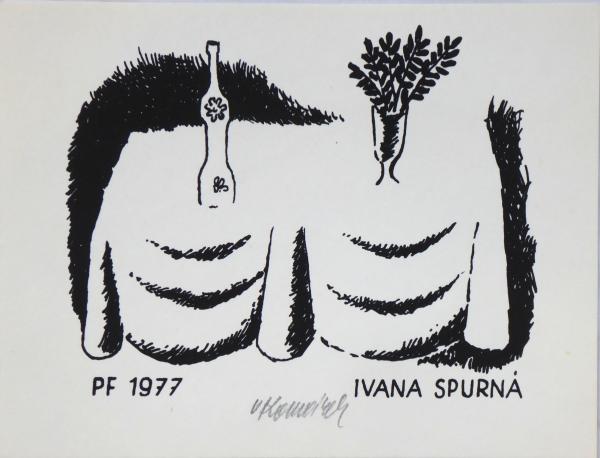 Vladimír Komárek - PF 1977 Ivana Spurná