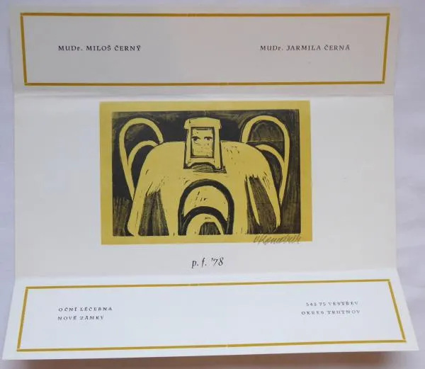 Vladimír Komárek-PF 1978 MUDr. Černý a MUDr. Černá - 3