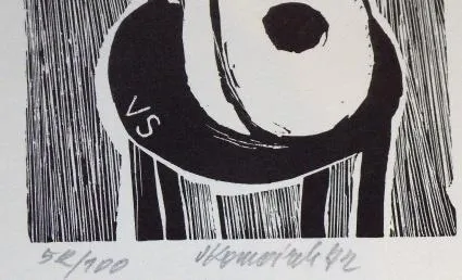 Vladimír Komárek – Ex libris VS - 2