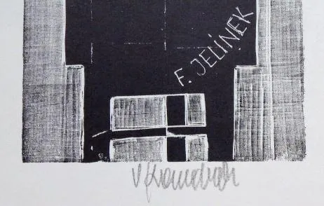 Vladimír Komárek – Ex libris F. Jelínek - 4