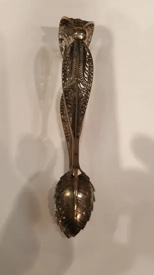 Stříbrné kleštičky na cukr - 2