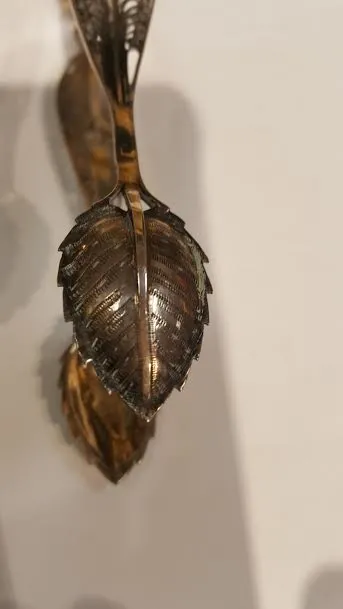 Stříbrné kleštičky na cukr - 3