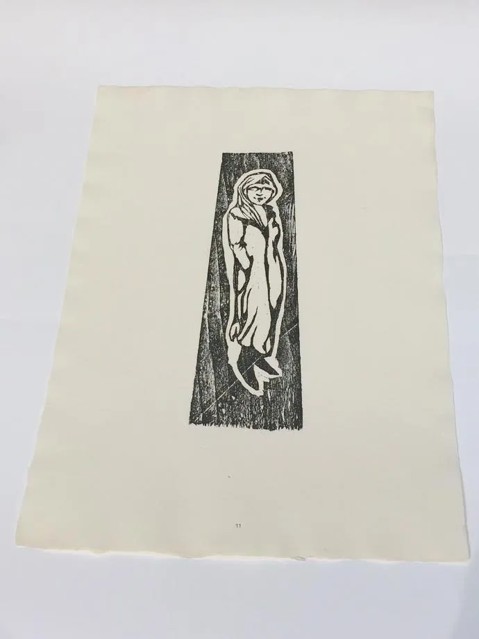 PAUL GAUGUIN,LA PETITE FILE - 2