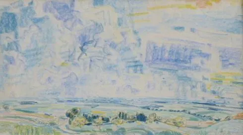 Bohumír Dvorský – Vysoké nebe, Pohled do krajiny - 4