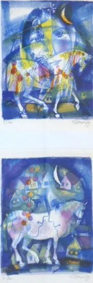 Karel Beneš – Dívka, Husar, dívčí hlavy - 4