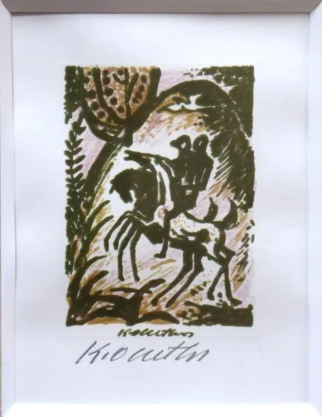 Karel Oberthor – Jezdci na koních - 2