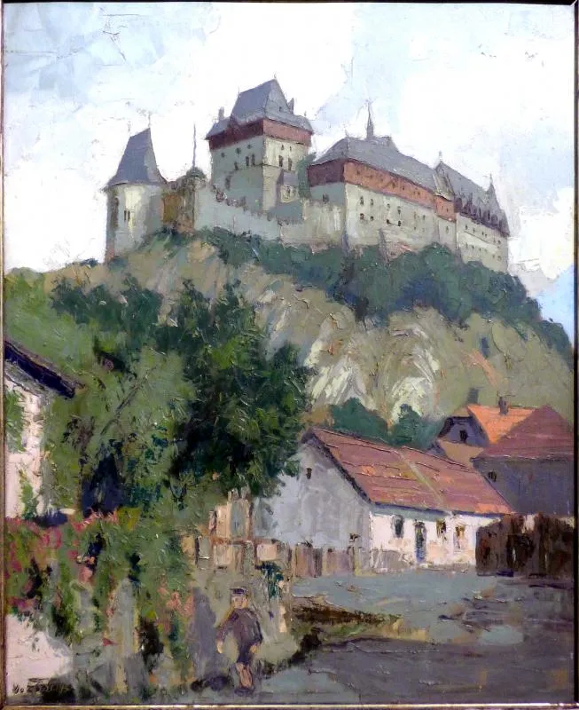 V. Čížek, Karlštejn - 2