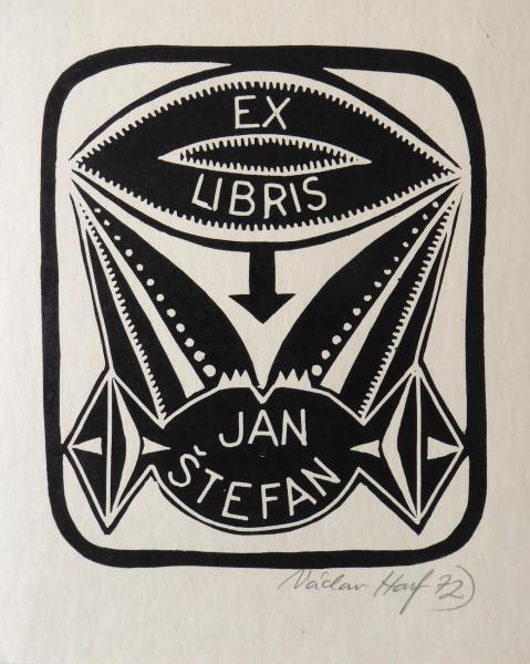 Václav Houf - Exlibris Jan Štefan 1.