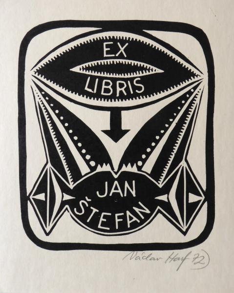 Václav Houf - Exlibris Jan Štefan 1.