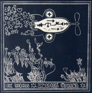 Václav Houf – Ex libris Zdenek Čubrda - 1