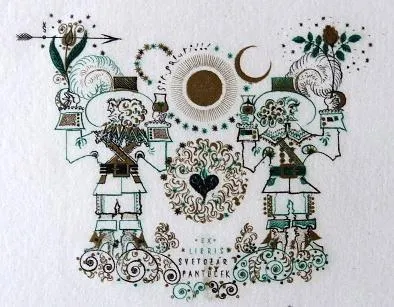 Jiří Antonín Švengsbír – Ex libris Svetozár Pantůč - 1