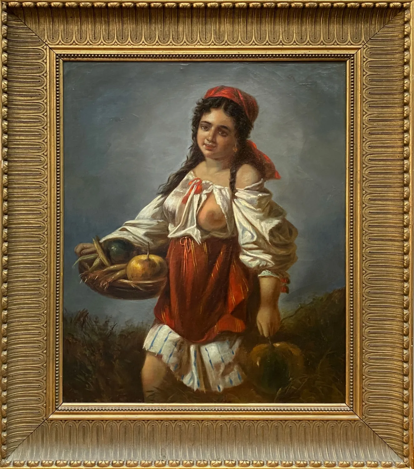 Dívka s košíkem