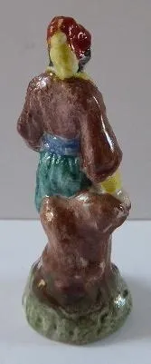 Porcelánová malá figurka arabského muže - 2