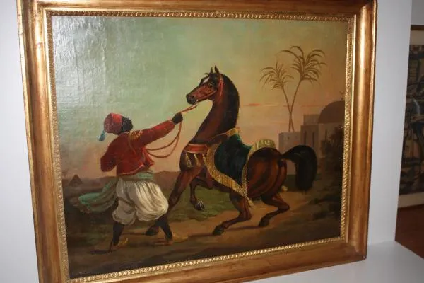 Napoleonův Kůň – olej na plátně - 2