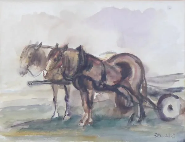 František Bílkovský – Koňský povoz - 4