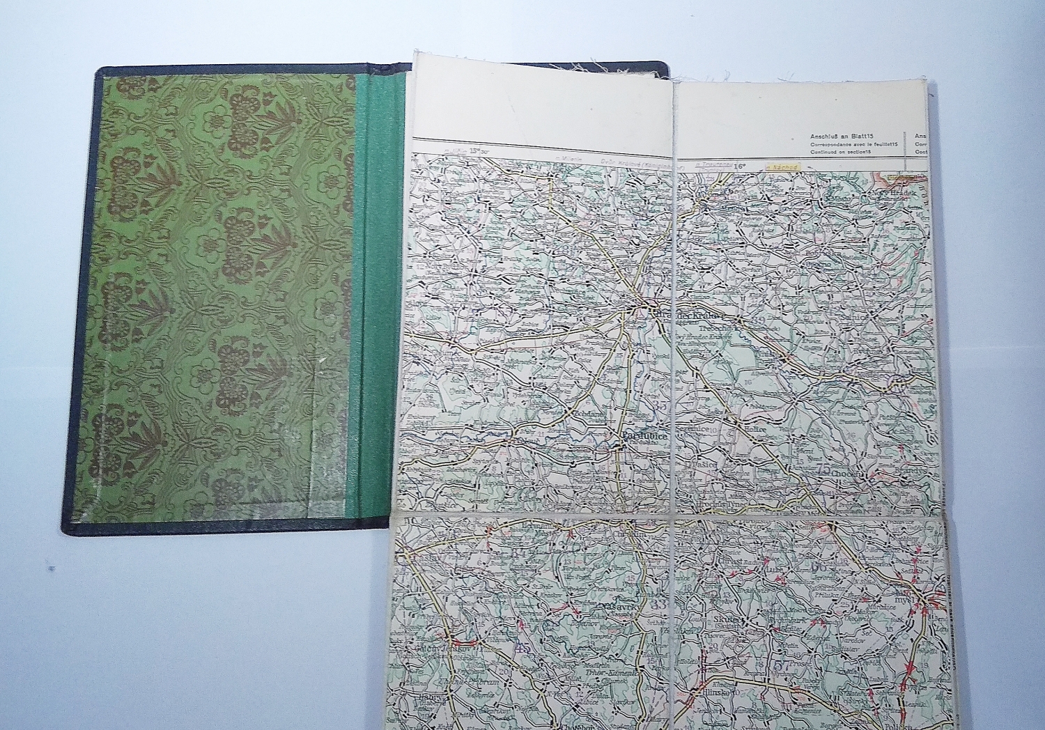 Stará automapa-Brno a okolí-Brünn, Freytag&Berndt No 20 - 2