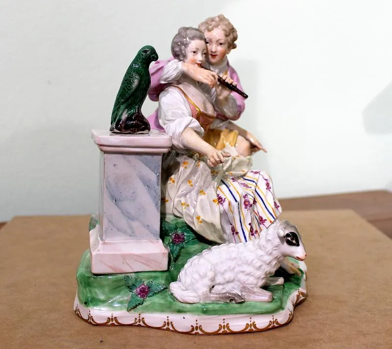 Vídeňská Galantní Scéna z Roku 1770 - 2