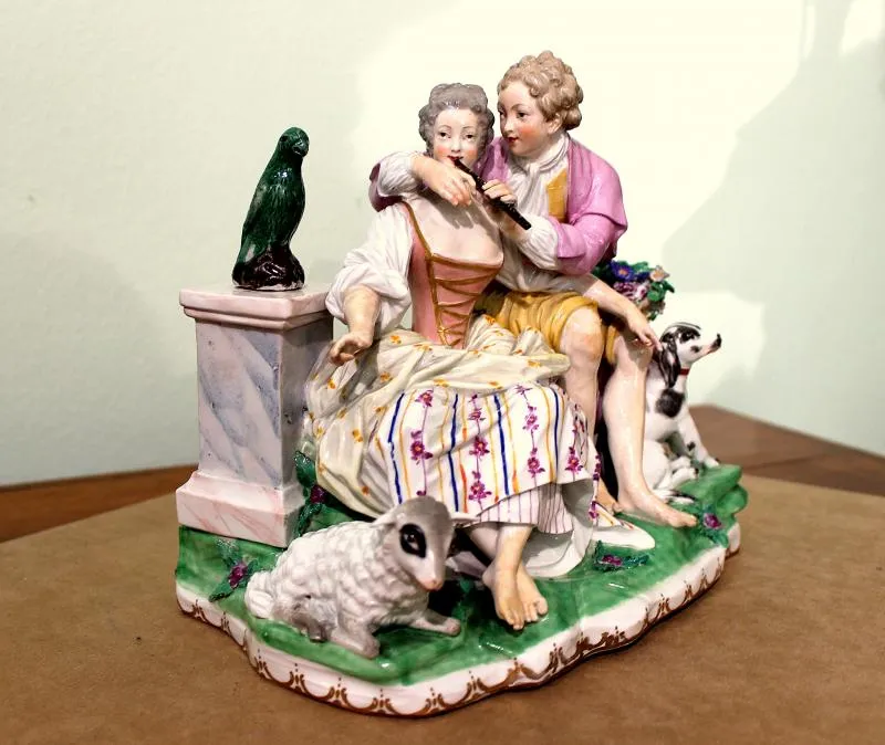 Vídeňská Galantní Scéna z Roku 1770 - 4