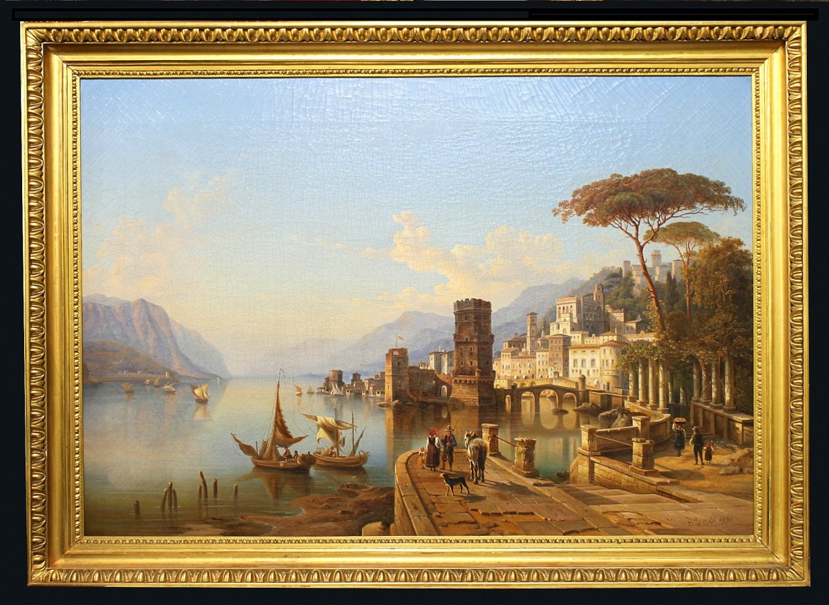 Heinrich Karl Jäckel, „Lago Di Como“