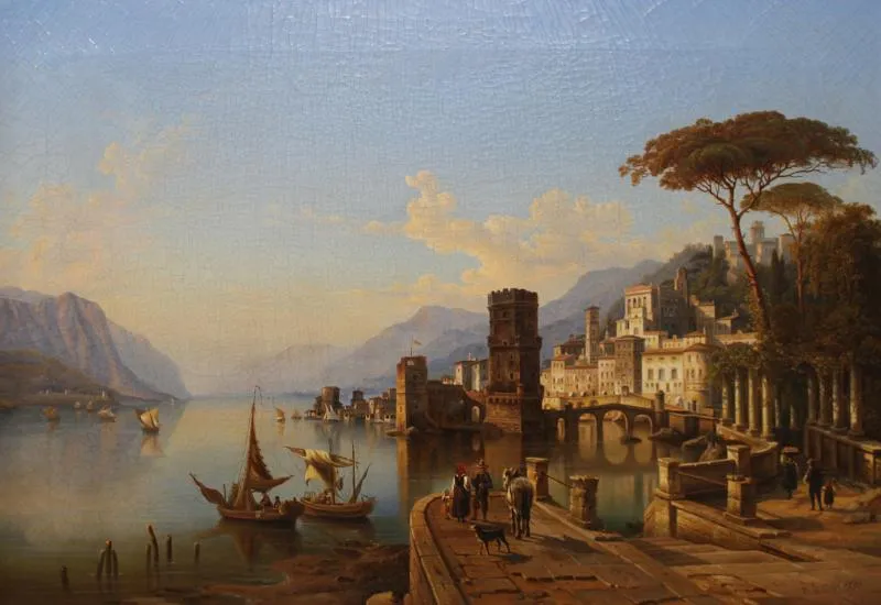 Heinrich Karl Jäckel, „Lago Di Como“ - 2