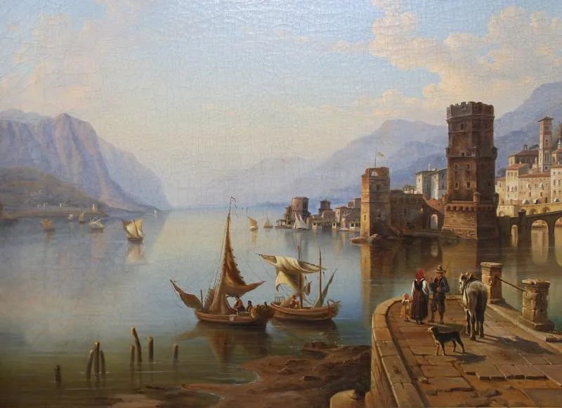 Heinrich Karl Jäckel, „Lago Di Como“ - 3