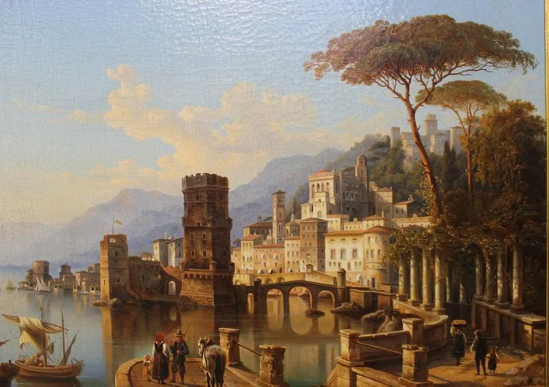 Heinrich Karl Jäckel, „Lago Di Como“ - 4