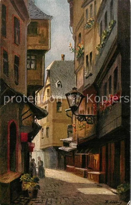 Starožitnost: G. Bernhard Liebig – Frankfurt a. M., Lange Schirn - 4