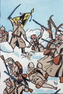 Útok pruské armády, první světová válka - 5
