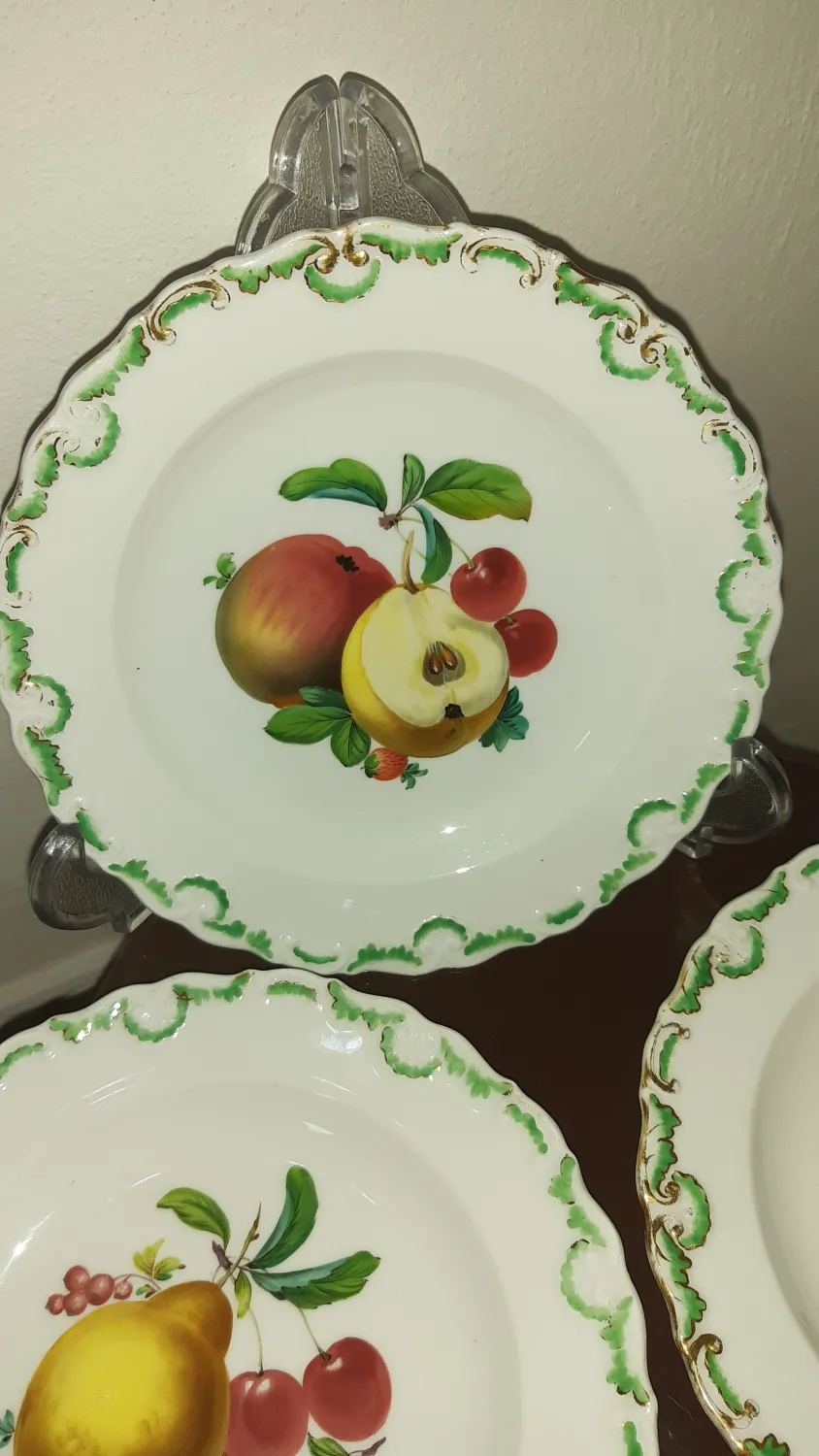 Míšeňské Porcelánové Talíře - 3