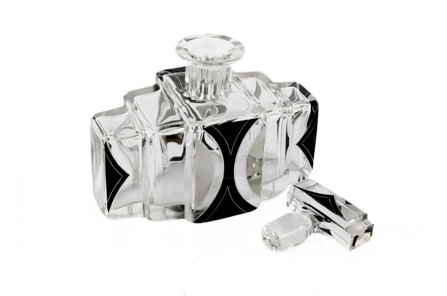 Art deco flakon se zátkou - 2