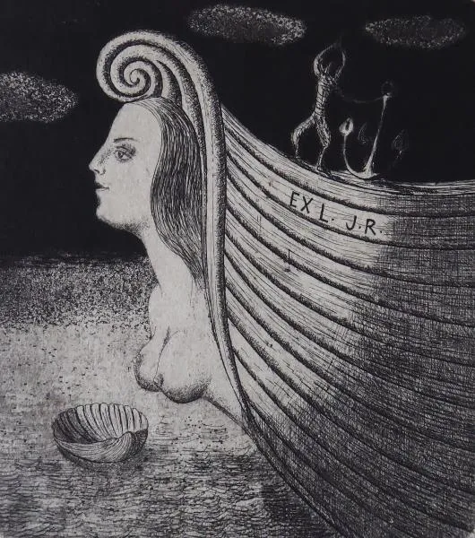 Jindřich Pileček – Ex libris J. R. - 1