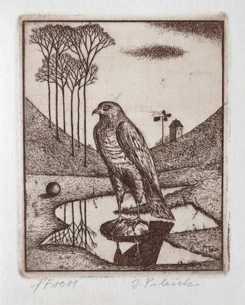 Jindřich Pileček – Ex libris, M. Urbanová - 4