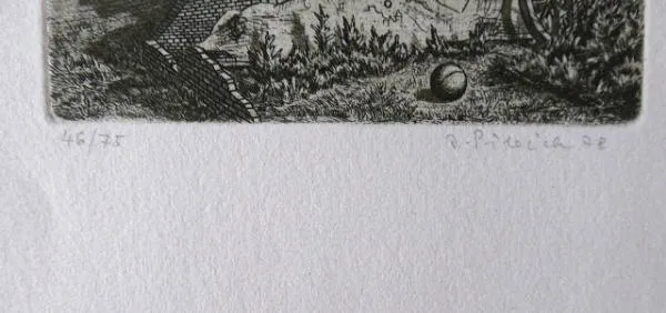 Jindřich Pileček – Ex libris M. Gazdová - 3