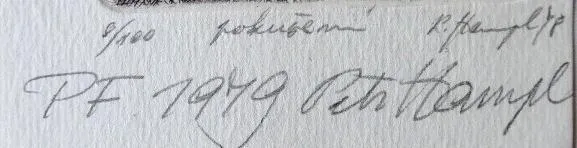 Petr Hampl – Pokušení, PF 1979 - 3