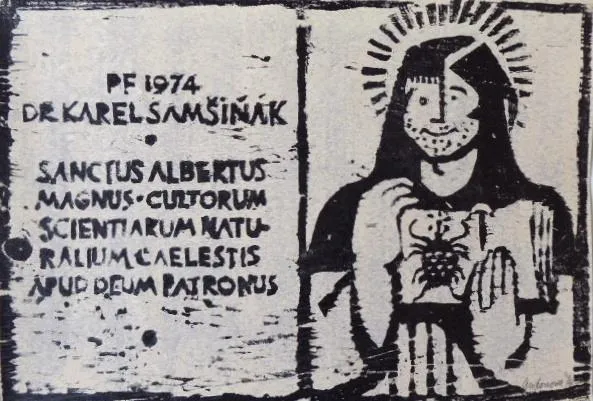 Alena Antonová – PF 1974 Dr. Karel Samšiňák - 3