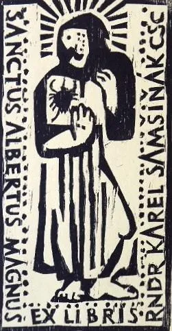Alena Antonová – Ex libris RNDr. Karel Samšiňák CS - 1
