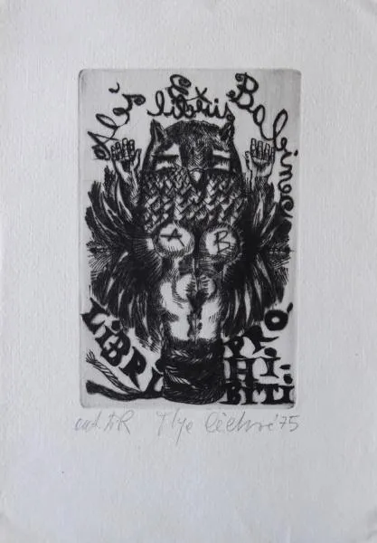 Olga Čechová – Ex libris Aleš Babinec Libri Prohib - 1