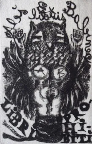 Olga Čechová – Ex libris Aleš Babinec Libri Prohib - 2