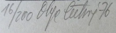 Olga Čechová – PF 1977 František Pultr, Ptačí žena - 2