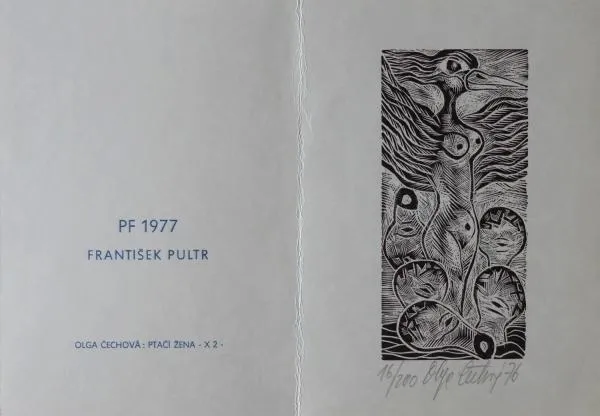 Olga Čechová – PF 1977 František Pultr, Ptačí žena - 3
