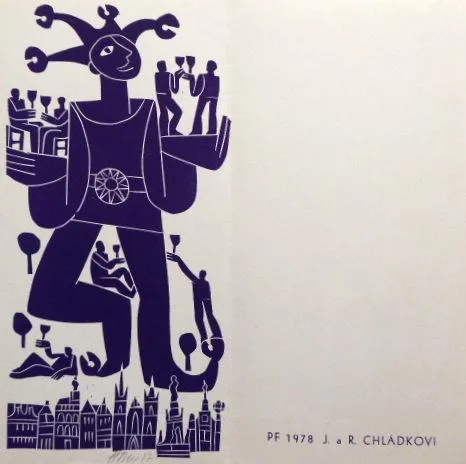 Miroslav Houra – 3x Ex libris, PF 1978, PF 1979 - 2