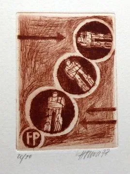 Miroslav Houra – 4x Ex libris, 1x PF 1978 - 5