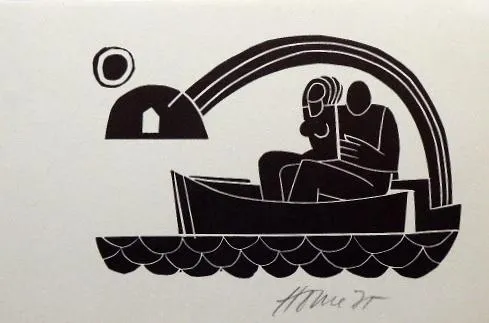 Miroslav Houra – PF 1976, 2 x PF 1979, Ex libris, - 4