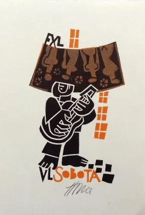 Miroslav Houra – 3 x Exlibris, PF 1977, PF 1979 - 3