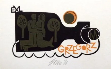 Miroslav Houra – 3 x Exlibris, PF 1977, PF 1979 - 5