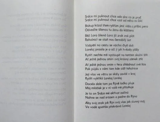 Olga Čechová, Petr Kopta – Guillmo Apollinaire, Tř - 6
