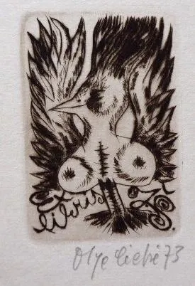 Olga Čechová – 5 x Ex libris - 2