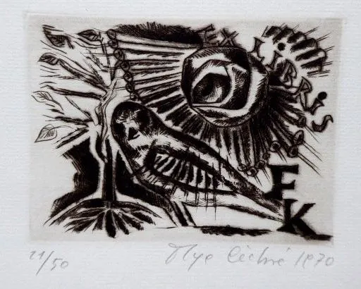 Olga Čechová – 5 x Ex libris - 3